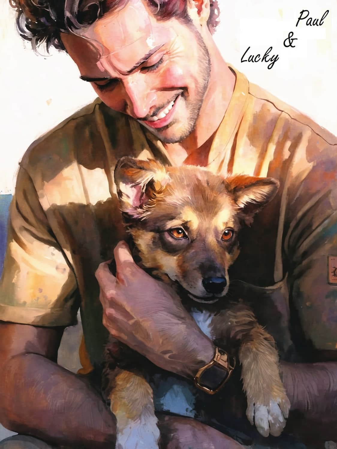 Portrait d'animaux de compagnie personnalisé